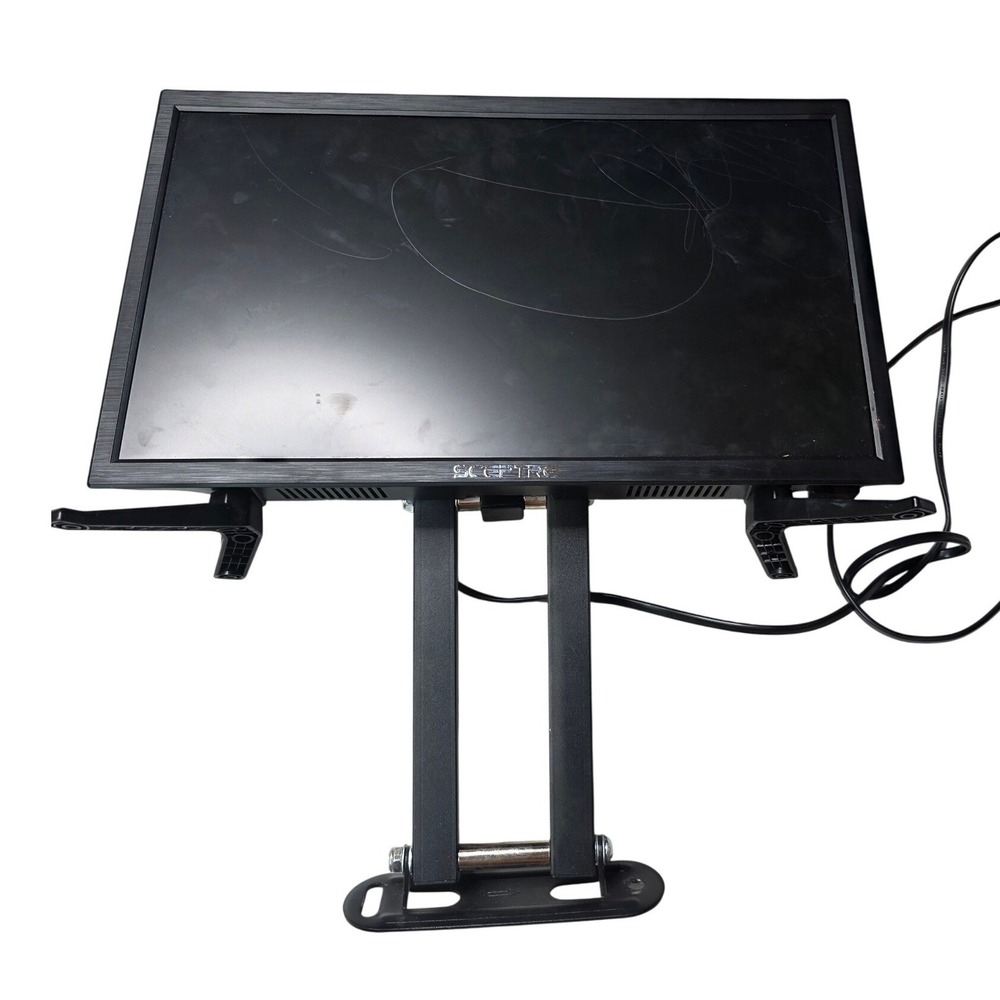 Sceptre E19 19 inch LED Monitor with Articulating Wall Mount‎ Black HDMI VGA H3